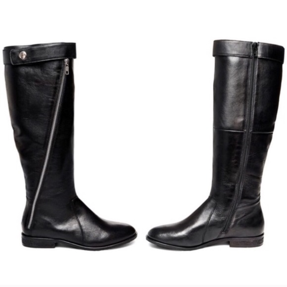 ONE DAY ONLY‼️Steve Madden leather riding boots ❤️ - Picture 1 of 4